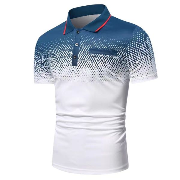 

men's t-shirts luxury tee designer polo shirts high street printing clothing mens polo shirt size s-3xl, White;black