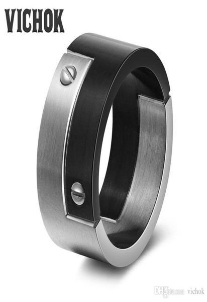

fashion men039s titanium steel finger rings punk rock style for men 316l stainless steel rings anel aneis masculinos luxury jew1492847, Silver