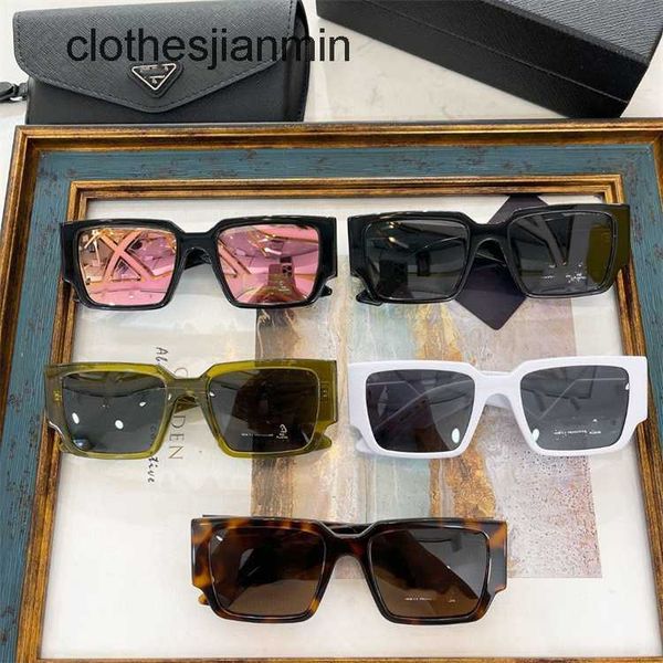 

2023 design sunglasses %80 factory wholesale and retail 2023p family's new dark glass women's inline red same style personality bo, White;black