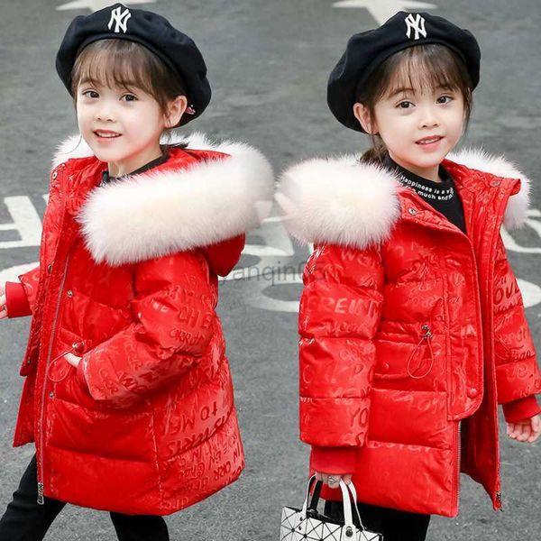 

down coat 80% -30 degrees winter thick white duck down jacket for girl clothes hooded parka children coat kids snowsuit outerwear clothing h, Blue;gray