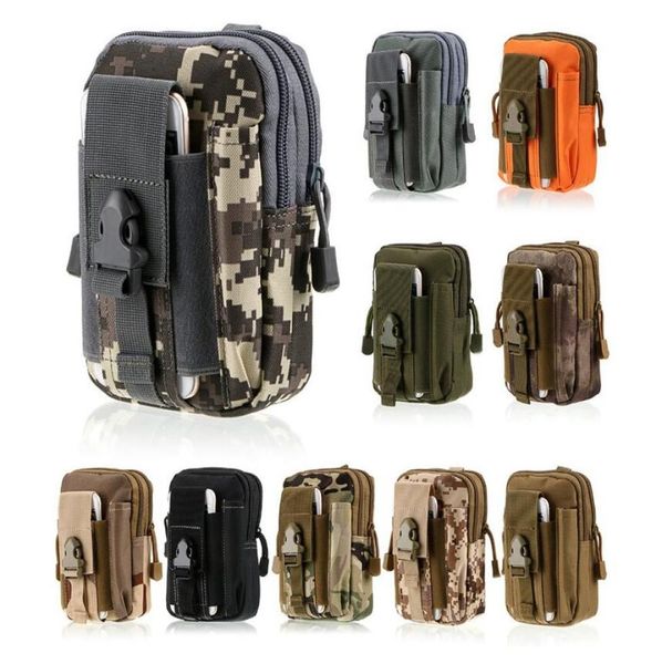 

tactical molle pouch compact edc utility gadget belt waist bag with cell phone holster holder for iphone 66s 77 plus 88 plus1814354