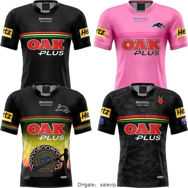 

2022 penrith panthers rugby jersey home away alternate anzac indigenous mens shirt delivery size s-5xl, White;black