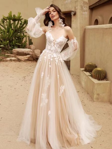 

2023 real image plus size wedding dress off shoulder ruffles lace appliqued lace bridal dresses custom made gorgeous sweep train bridal part, White