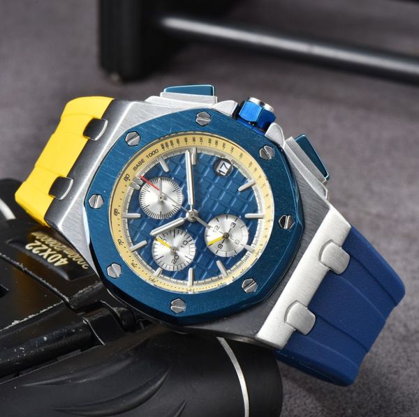 

designers watch mens quartz movement waterproof wristwatch hour hand display metal strap simple luxury popular watch 02, Slivery;golden