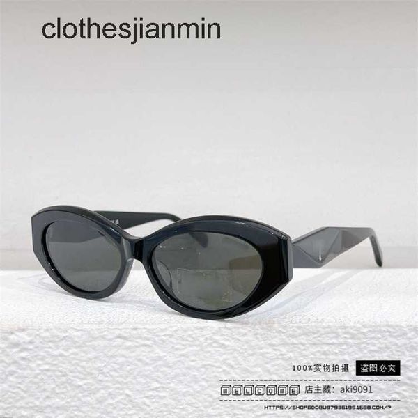 

2023 design sunglasses %80 factory wholesale and retail p family's new sunglass women's net red ins the same style of personalized, White;black