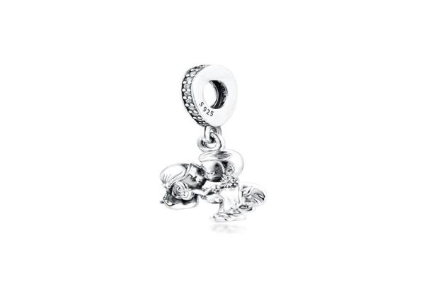 

married couple dangle charms original beads for jewelry making 925 sterling silver jewelry fit bracelets necklace diy for women gi1007409, Bronze;silver