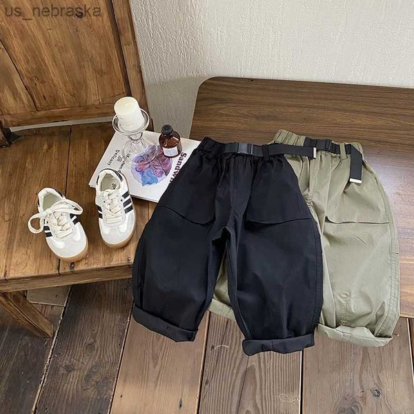 

boy's pants thin boy 2023 new children's summer clothing casual trousers children summer overalls fashion l230518, Blue