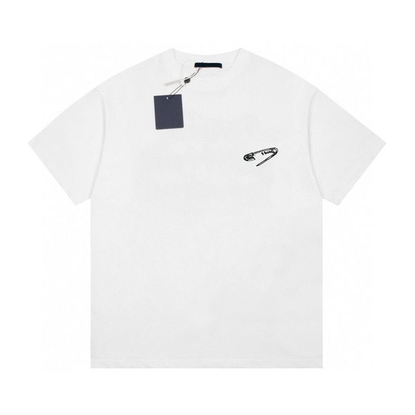 

men's plus tees & polos round neck embroidered and printed polar style summer wear with street pure cotton m set shorts tshirt 332f, Black;brown