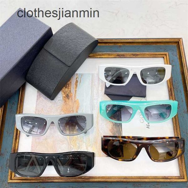 

2023 design sunglasses %80 factory wholesale and retail p family's new plate fashionable sunglass women's net red ins same style s, White;black