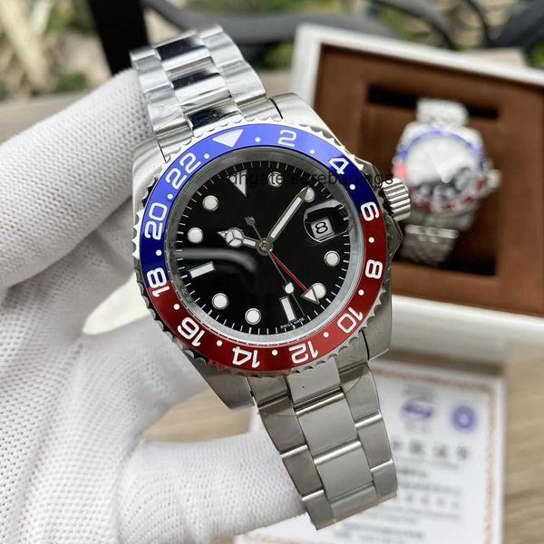 

mens wristwatches designer mechanical automatic watch gmtmaster cyclopslens datejust cerachrom movement oyster steel submariners men watches, Slivery;golden