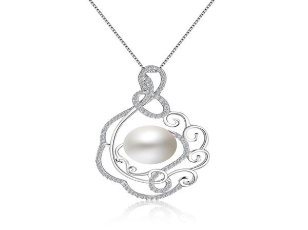 

dorado 925 sterling silver necklaces circular hollow pearl pendant necklace vintage women gothic jewelry accessories9798811