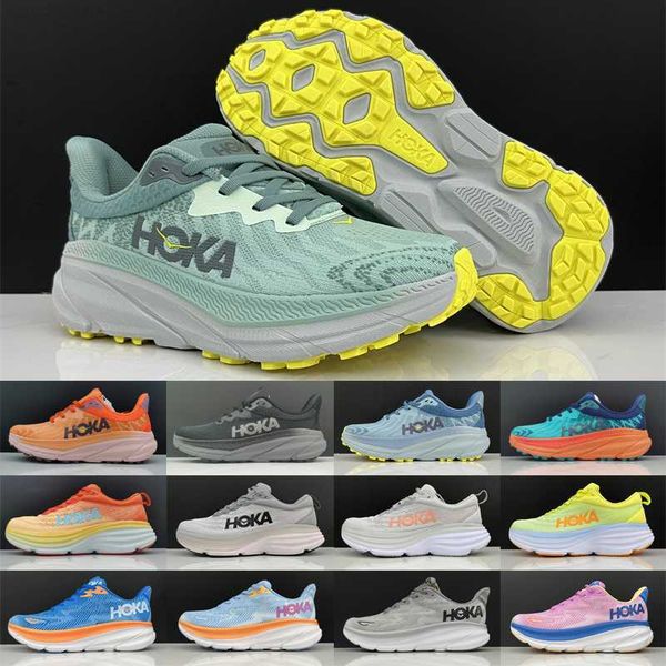 

hoka challenger 7 running shoes hoka one bondi 8 athletic sneakers shock absorbing all terrain trail road mountain fashion mens womens desig