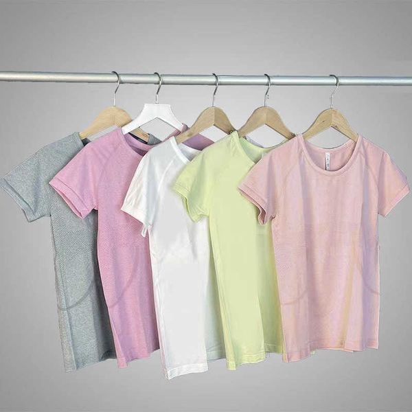 

yoga swiftly tech sport short sleeve t-shirt 2.0 with gym running seamless short sleeve lulu summer teewomen fitness sportswear lemon