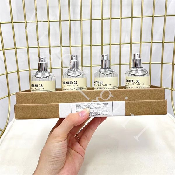 

le labo neutral fragrance women men perfume 4pcs/set another 13 the noir 29 rose 31 santal 33 eau de parfum long lasting smell fragrance fas