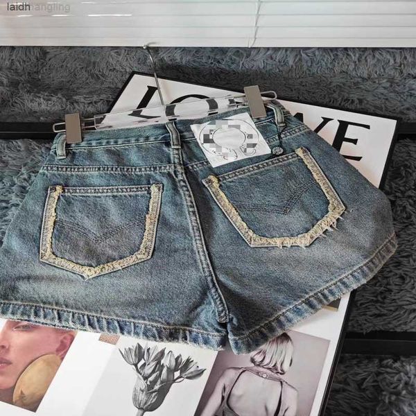 

men's and women's denim shorts designer chr summer heart quick dry waterproof casualo european sizem0je, Blue
