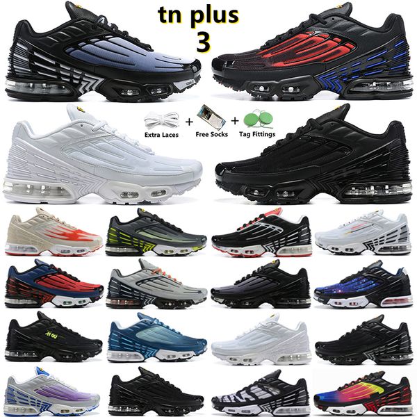 

tn 3 mens running shoes tns sneakers spider verse triple white black iridescent graphy aqua volt obsidian neon graphy pack women trainers sp