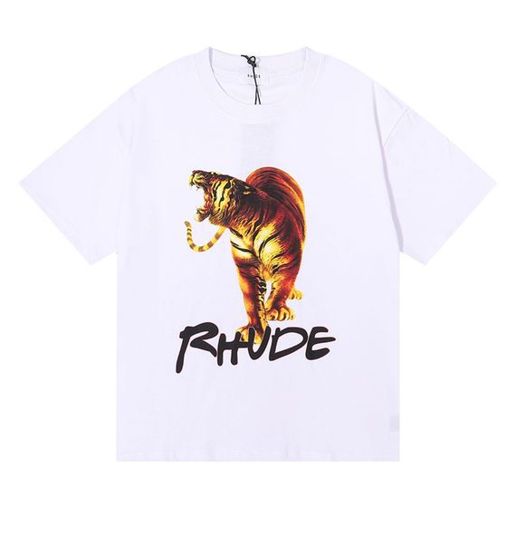 

2023 summer new short-sleeved t-shirt, the craftsmanship makes the overall simple and elegant, fashionable, loose and versatile, the same st, White;black