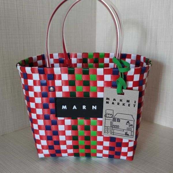 

luxury handbag womens designer marn basket cosmetic bag wallet crossbody shoulder raffias bags fashion tropicalia micro weave straw beach ba