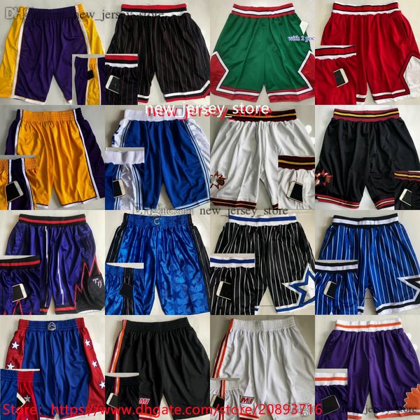 

mitchell&ness authentic embroidery basketball pocket shorts retro with tow pockets real au stitched short black white blue stripe purple man