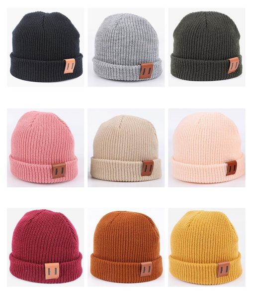 

9 colors sl baby hat for boy warm baby winter hat for kids beanie knit children hats for girls boys baby cap newborn hat9272468, Yellow