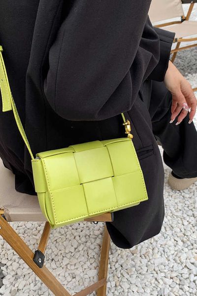 

designer bag cassette bags women's bag fashion fashion leisure woven bag sports shoulder crossbody bag small square bag