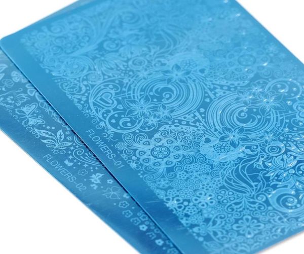 

flowers nail stamping plates 4pcslot 4 styles nail polish stamping plate image template plates stainless steel stencil 6440 in4741710, White