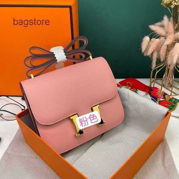 

h bag pattern crossbody hand button constances women's bag cowhide designer single shoulder bags mini 2023 leather ng8e