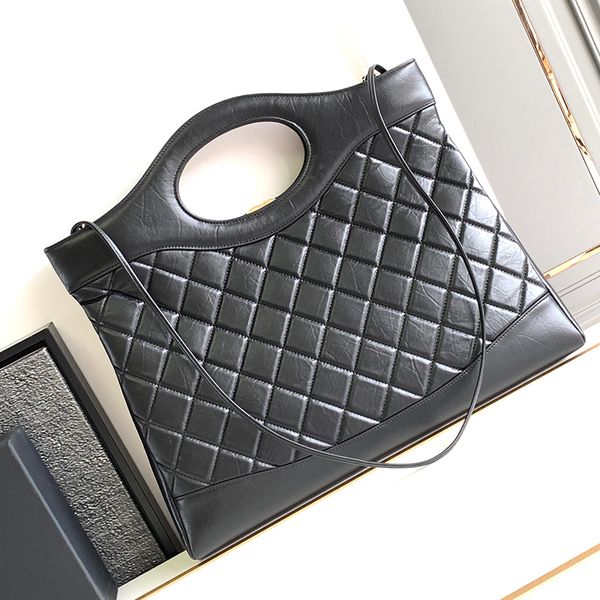 

designer tote bags luxury shopping bags 1:1 quality calfskin handbags 39cm with box mc0110
