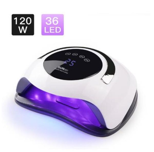 

sun bq5t uv led nail lamp nails dryer 120w ice lamp manicure gel nail lamp 2101617