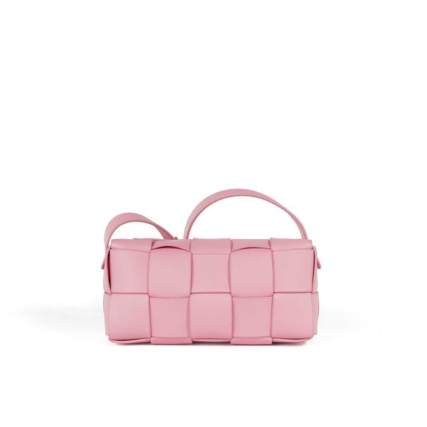 

designer bag cassette bags cowhide women's bag woven pillow small square bag multi back fashion candy color crossbody bag women's