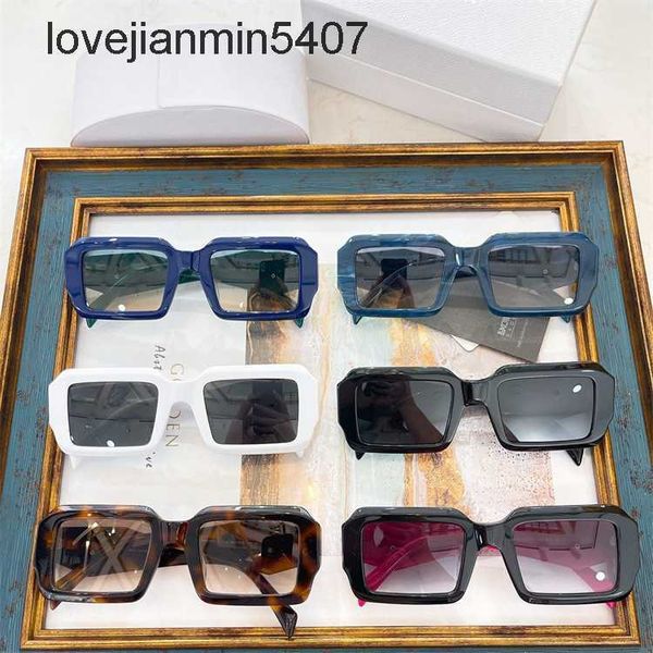 

2023 design sunglasses %80 factory wholesale and retail p family new sunglass women's net red same personalized plate small box sunglas, White;black