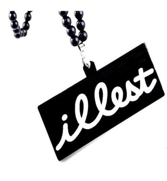 

new style hiphop fashion good quality nowood mens jewelry acrylic beads necklace 3429616, Silver