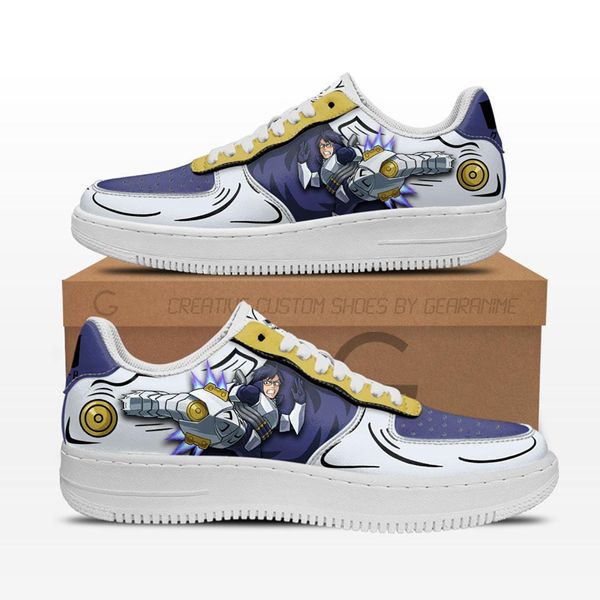 

fashion casual shoes men women tenya iida air anime sneakers italy low manga leather design couple custom animes fitness athletic shoes mn30, Black