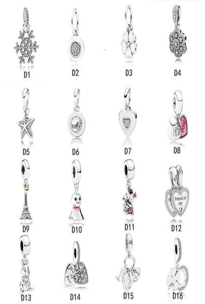 

2021 authentic 925 sterling silver pendant beads fits p bracelet colorful charms for european chain necklace fashion diy jewelry3850385, Black