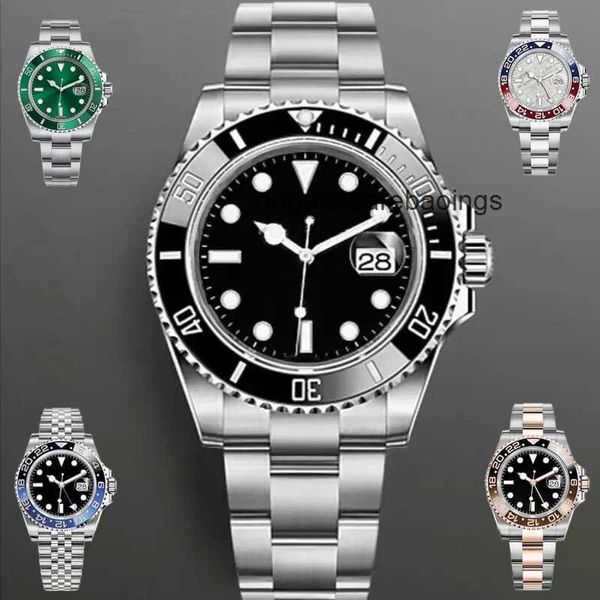 

luxury designer mens watch automatic mechanical ceramic 41mm 904l stainless steel fashion classic style luminous sapphire wristwatches montr, Slivery;golden