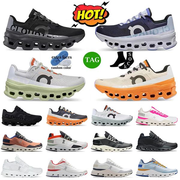 

on cloud nova cloudnova form running outdoor shoes mens womens oncloud sneakers all black white racer navy blue athletic trainers runners jo