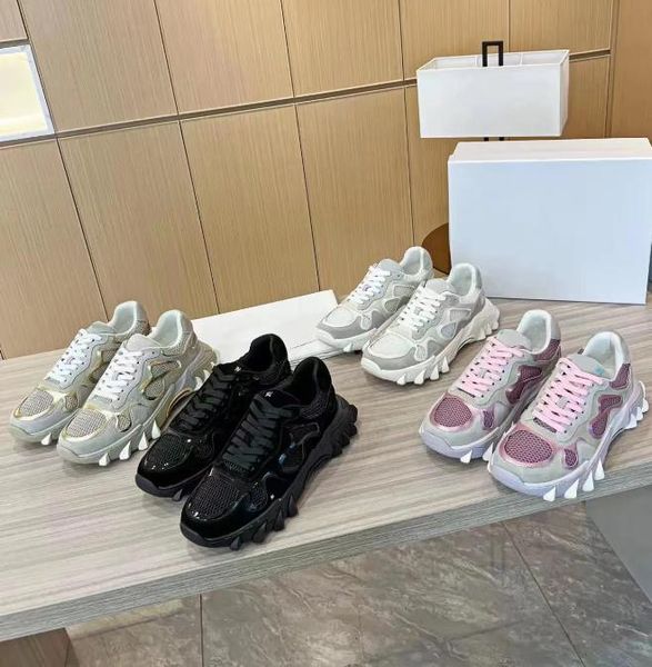 

east shoes sneaker designer b-east trainer cat claw shoes retro fashion dad shoes splice men women leather suede and mesh thick bottom comfo, Black