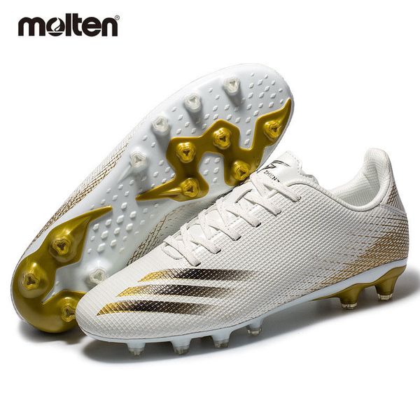 

safety shoes 2023 molten professional football breathable training outdoor sports lawn boys futsal student match 230724, Black;brown