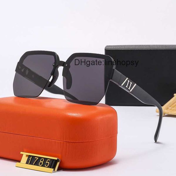 

luxury sunglasses polaroid lens designer womens mens goggle senior eyewear for women eyeglasses frame vintage metal h sun glasses with origi, White;black