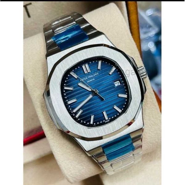 

luxury formal classical wrist watches peta pli 5711 men's automatic for designer mechanical new gentlemenlike q4, Slivery;brown
