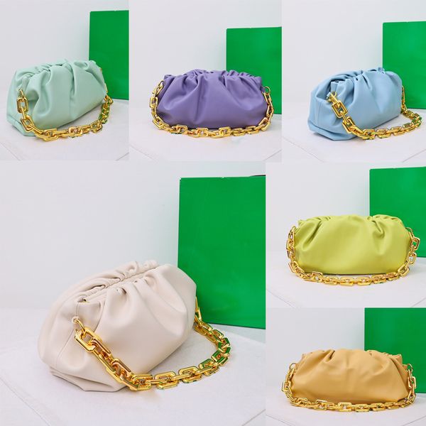 

women clutch the chain pouch soft voluminous handbag smooth leather bags purses designer woman handbag designer totes bag luxurys handbags f