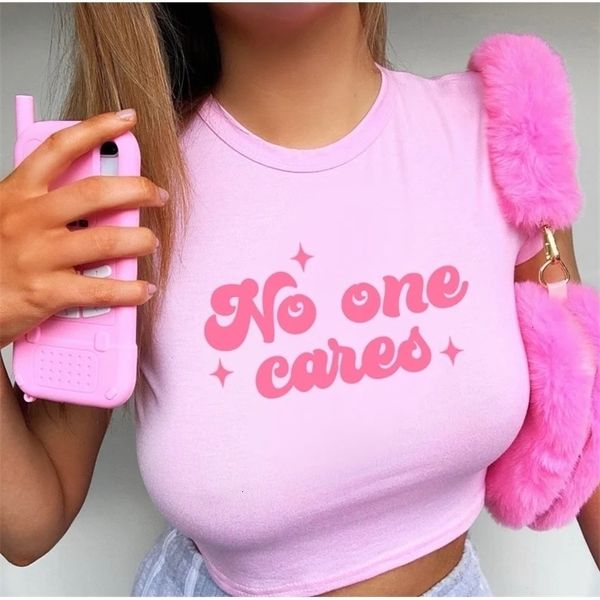 

women's t-shirt y2k sweet girl cute letter graphic t shirts harajuku pink fun kawaii casual ulzzang summer women's cropped t-shirt, White