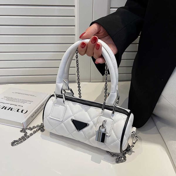 

evening bags small design for women 2023 new fashion style one shoulder crossbody with handheld cylinder bag