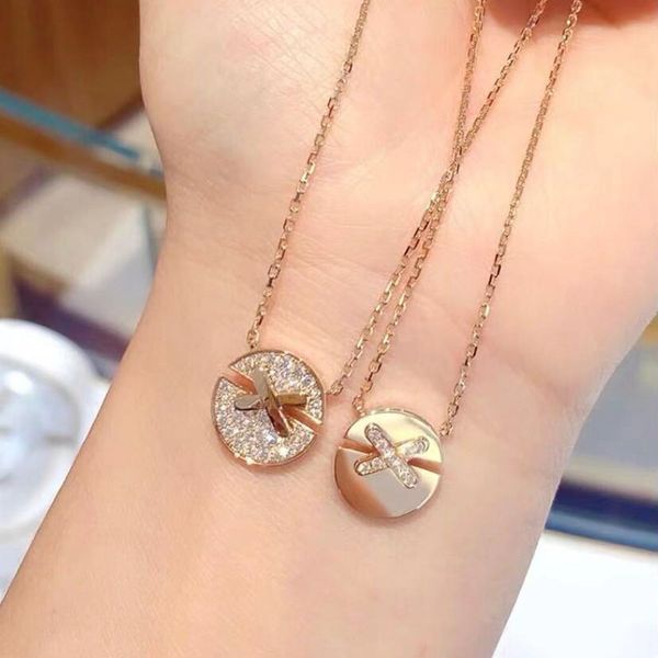 

925 sterling silver cross necklace for women pendant necklace trendy jewelry