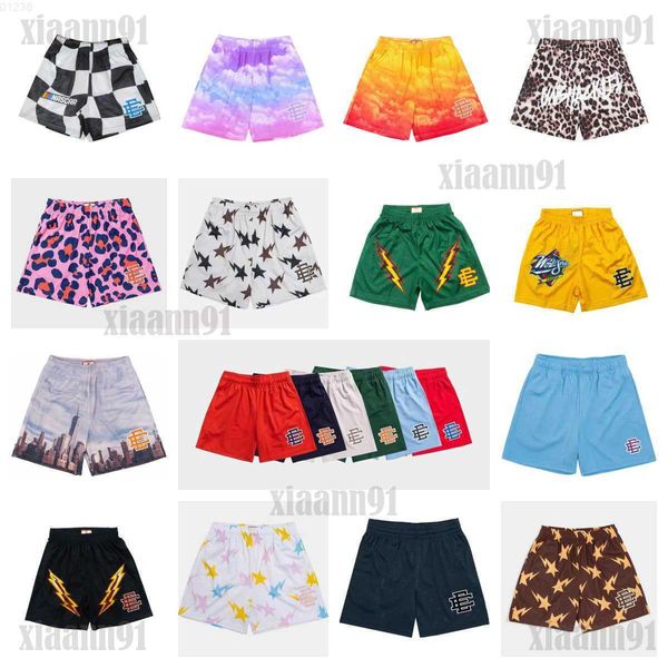 

sriy men's shorts designer casual mens eric emmanuel shorts summer fashion ee women classic mesh sports runnning fitness pants breathab, White;black