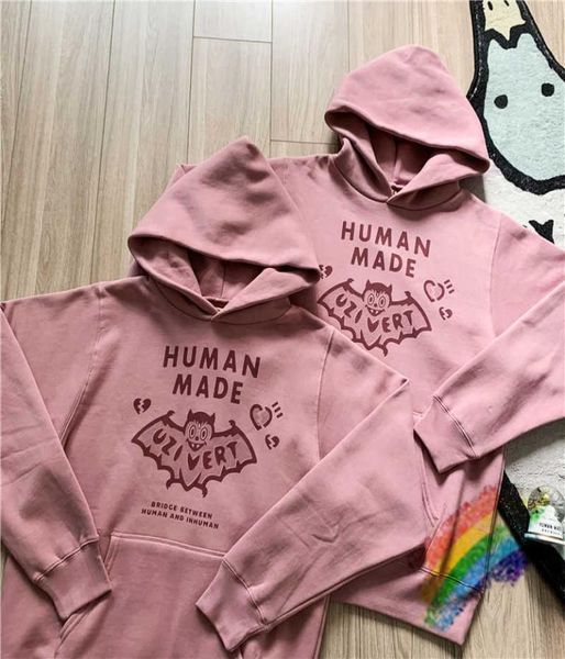 

men's hoodies sweatshirts pink hoodie men women 1 1 version bat pullover sweatshirts t2212167347283, Black