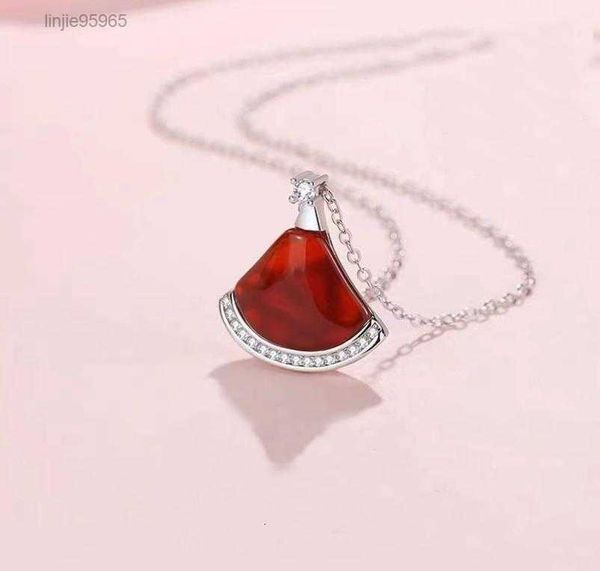 

fashion charm mini skirt necklace black onyx with gift original packaging4700099, Silver