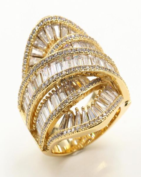 

victoria wieck rulalei fashion jewelry 925 sterling silvergold fill princess cut white z cz diamond women wedding wide eterni5100269, Slivery;golden