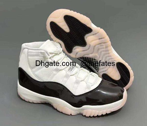 

wmns authentic qualit neapolitan 11 men basketball shoes dmp 11s defining moments white/black-metallic gold outdoor sports sneakers with ori, White;red