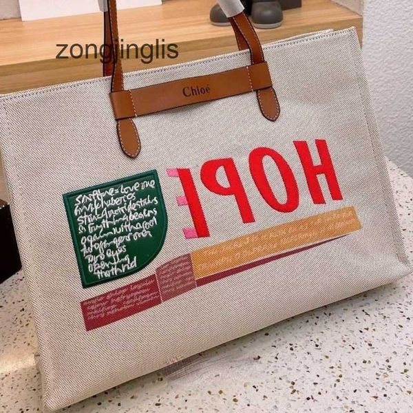 

handbag outlet 2023 woody tote bags bag hands designer cloe large capacity one shoulder fashionable versatile 668s